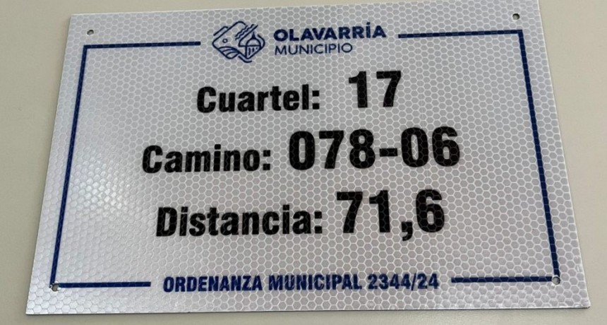 El Municipio colocará las primeras chapas del programa “Tranqueras conectadas”