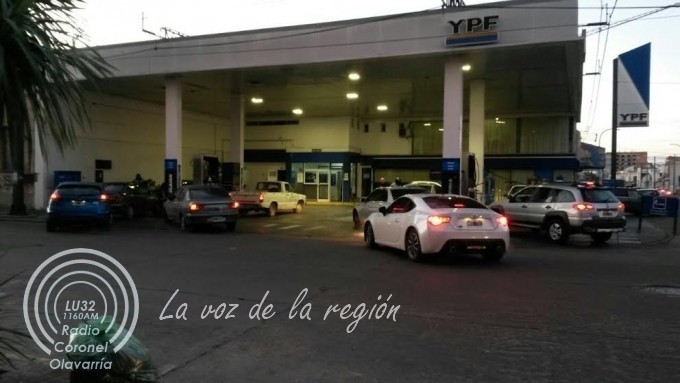 Incremento de combustibles: los precios de YPF en Olavarría y la zona, aumentaron más que en Buenos Aires