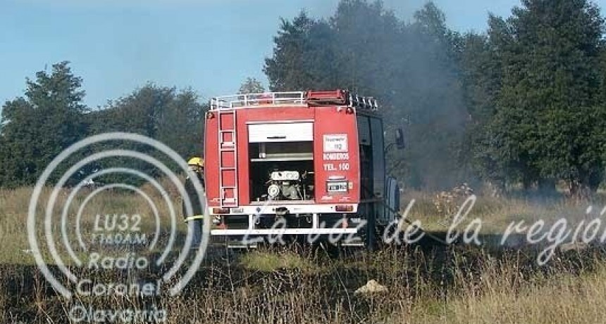Comenzaron los incendios de pastos naturales y campos