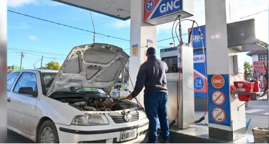 Aumentan la tarifa de gas para grandes usuarios y estaciones de GNC