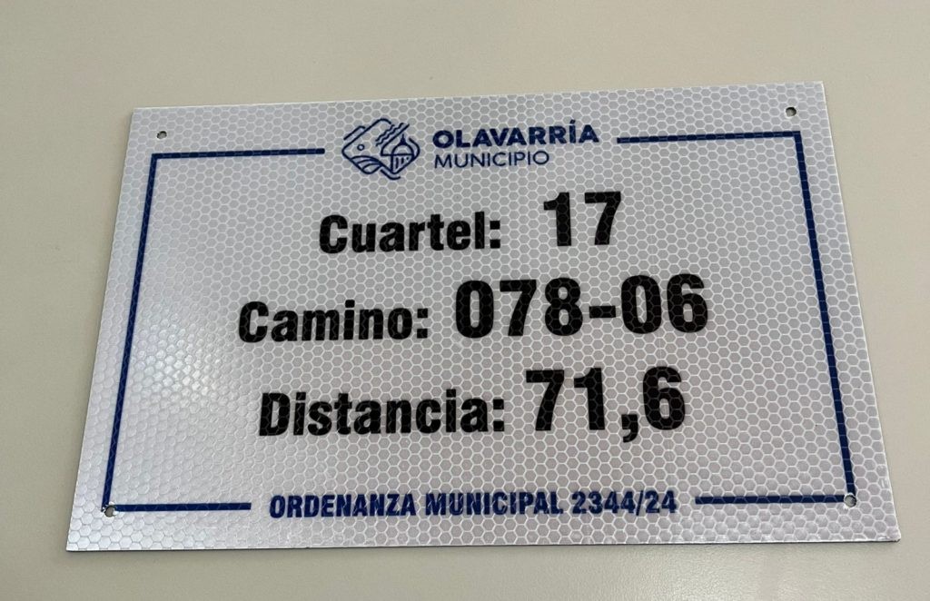 El Municipio colocará las primeras chapas del programa “Tranqueras conectadas”