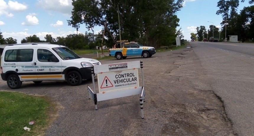 CNRT Olavarr&iacute;a: En el marco de &lsquo;Alcoholemia Federal&rsquo; se realiz&oacute; un operativo en Cachar&iacute;