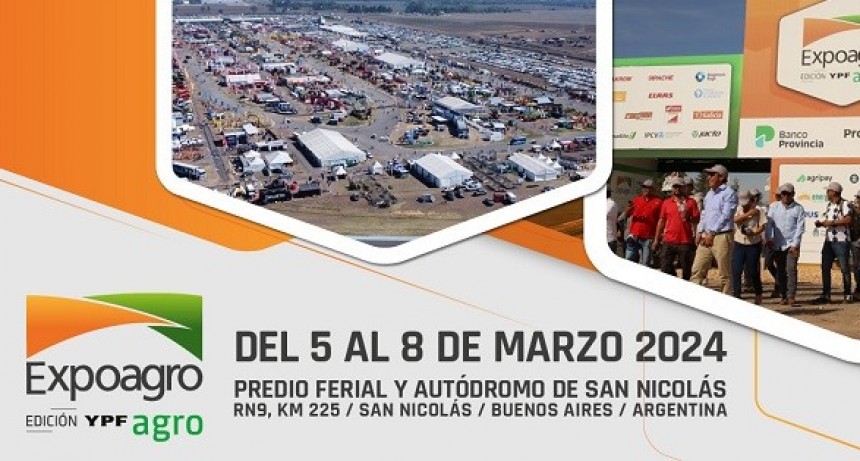 Cronograma oficial de actividades en Expoagro