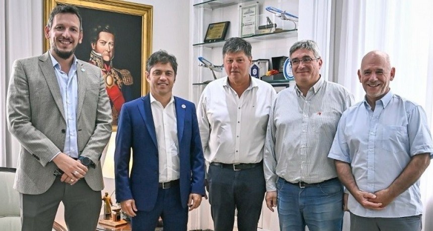 Kicillof se reuni&oacute; con los organizadores de la Espoagro 2024