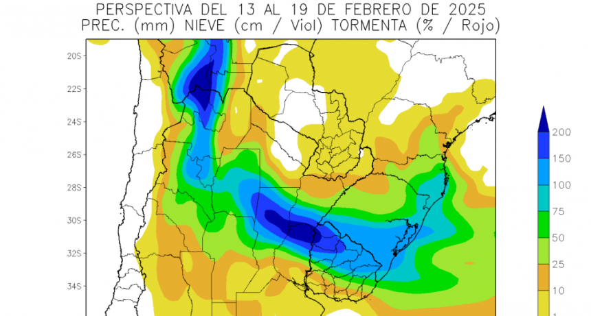 Semana de contrastes con calor extremo, zonas con lluvias intensas y vientos polares