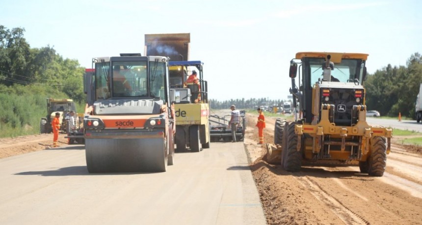 Vialidad Nacional pide precauci&oacute;n por obras en la Ruta 3 entre Gorchs y Monte