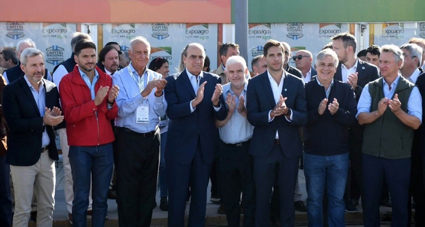 Con el habitual corte de cinta, se dio inicio a la ExpoAgro 2024