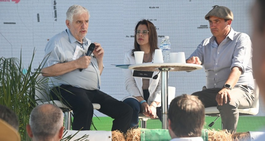 Vilella detall&oacute; los 90 d&iacute;as de gesti&oacute;n en Expoagro 2024