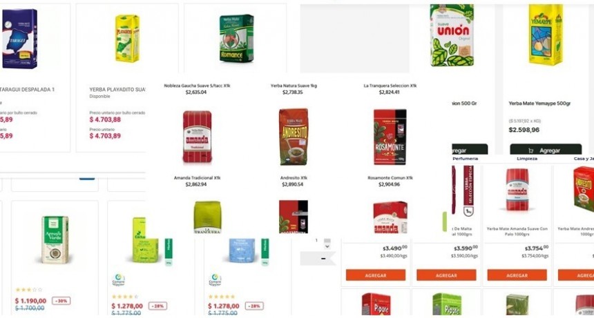 Fin de regulaci&oacute;n de precios de la yerba y la harina para pan