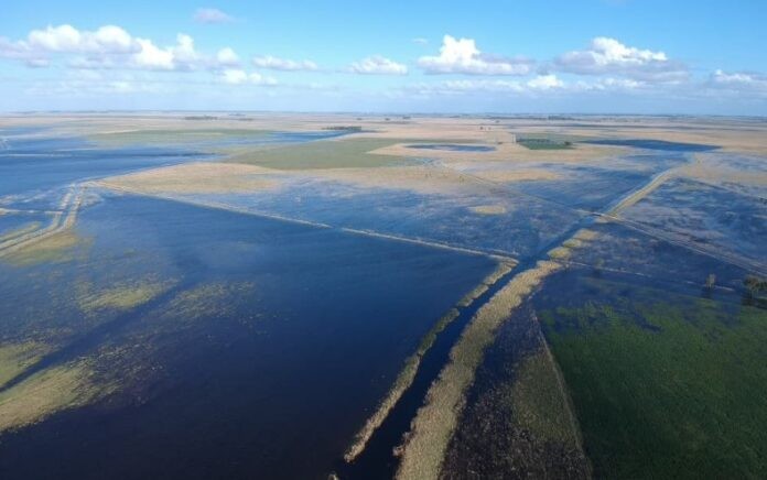 CRA manifestó su preocupación por las inundaciones en campos bonaerenses