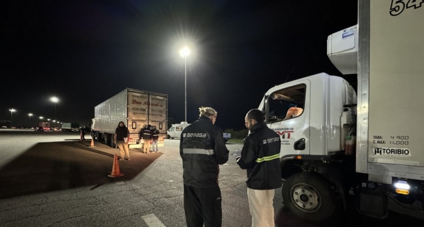Se verificaron cerca de 10 mil veh&iacute;culos de transporte en todo el territorio nacional