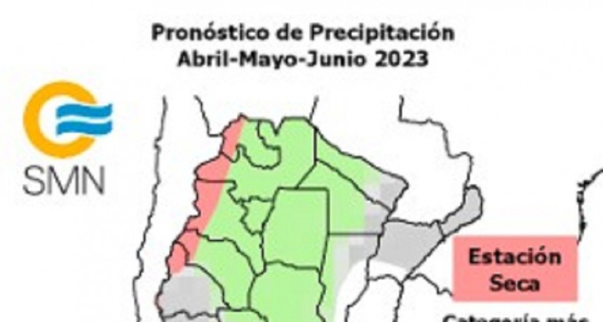 Pron&oacute;stico hasta junio: se restablece el r&eacute;gimen de lluvias en la zona n&uacute;cleo