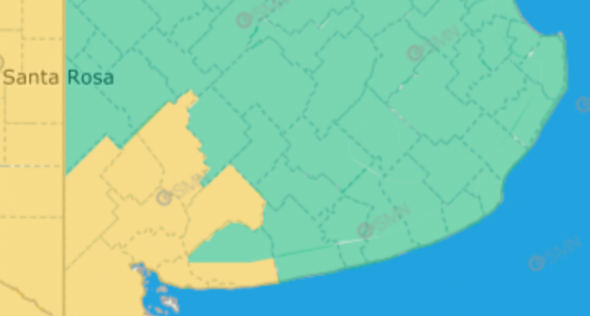 Lunes con alerta meteorol&oacute;gica por tormentas en la provincia de Buenos Aires