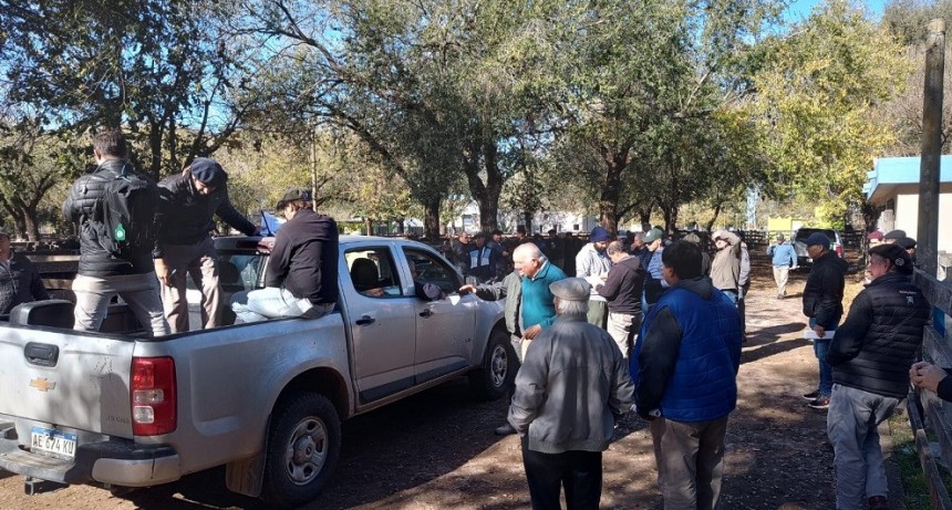 Se realiza el remate de Colombo y Magliano, representante en Olavarr&iacute;a Germ&aacute;n Alberdi