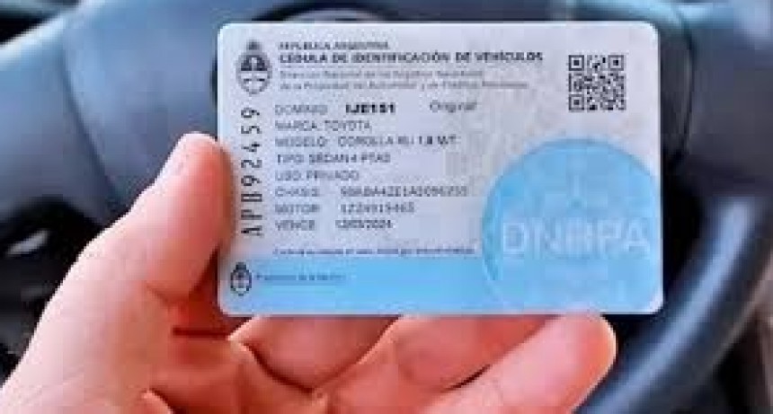 C&eacute;dula azul: la Agencia Nacional de Seguridad Vial aclar&oacute; que a&uacute;n es obligatoria