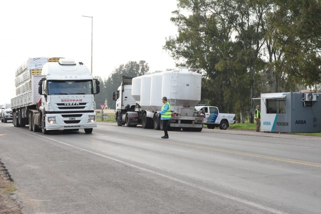 Controles durante la cosecha: ARBA fiscaliza puntos estratégicos 