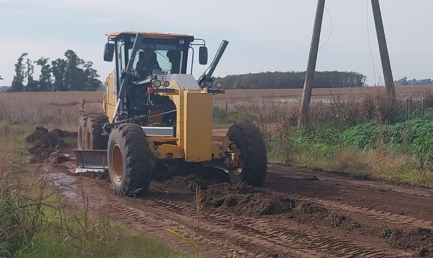 Olavarría: el Municipio informó obras ejecutadas en caminos rurales