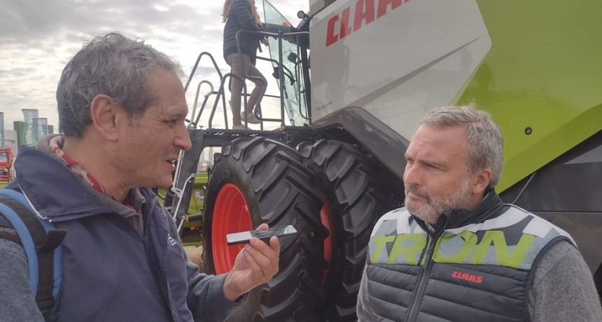 Agroactiva: "Claas", maquinaria agr&iacute;cola tambi&eacute;n presente en la mega muestra