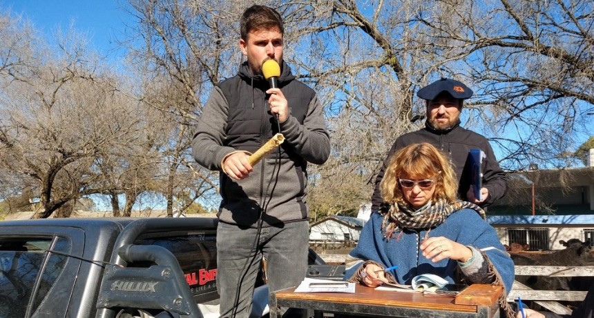 Remate Alfredo S. Mondino junto a Ezequiel Hourcade este mi&eacute;rcoles en Olavarr&iacute;a