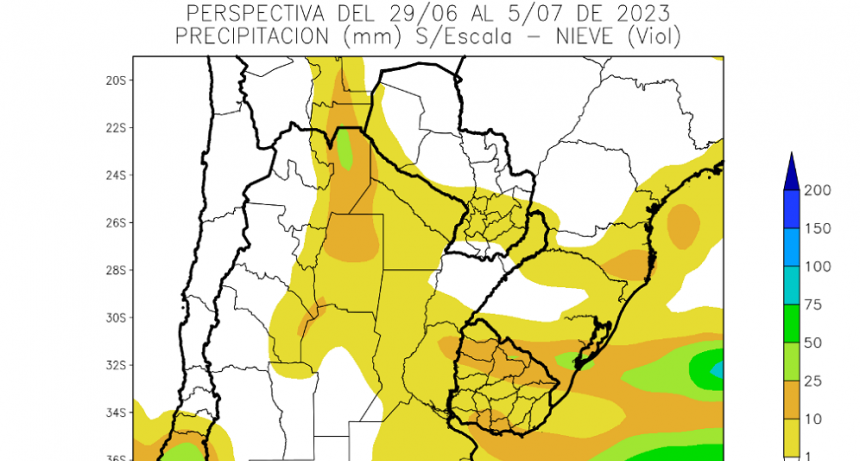 Semana con lluvias escasas y nulas en el &aacute;rea agr&iacute;cola