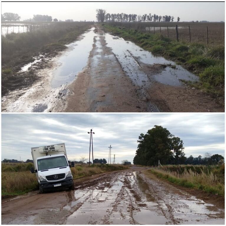 Caminos rurales de Bolívar: productores exigieron respuestas en 72 horas