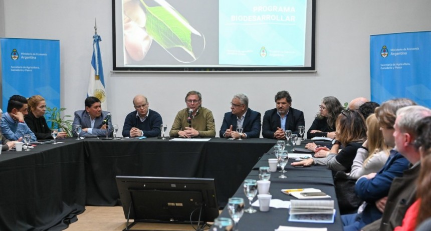 Agricultura present&oacute; el programa BiodesarrollAr