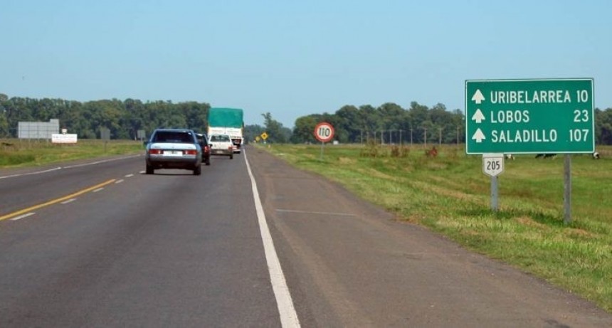 Buscan hacer autopista la 205 entre Ca&ntilde;uelas y Lobos