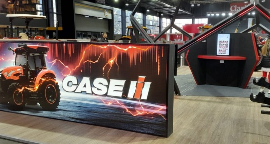 Case IH: sponsor oficial de cosechadoras de La Rural