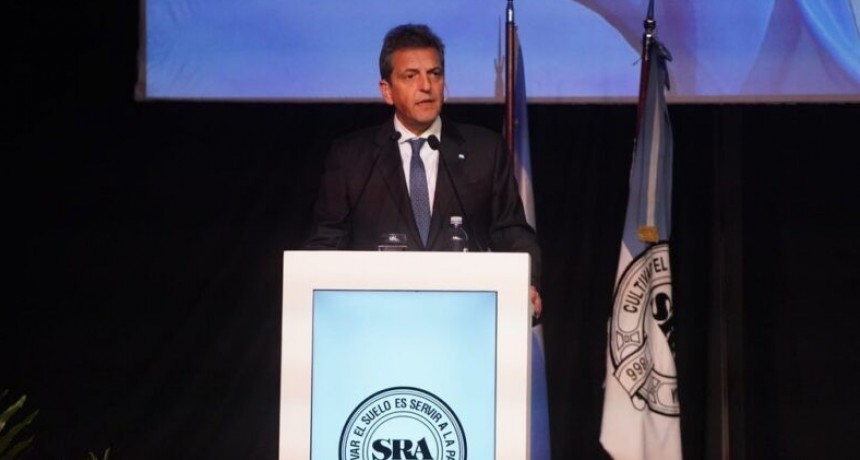 Massa en la Expo Rural: &ldquo;Nunca tuvieron conmigo un enfrentamiento dogm&aacute;tico&rdquo;