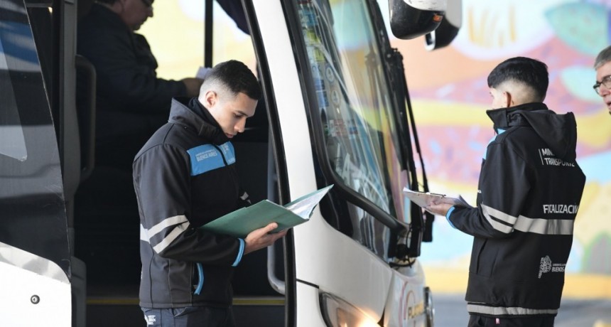 Transporte fiscaliz&oacute; en Olavarr&iacute;a, y en otros puntos de la Provincia, por las vacaciones
