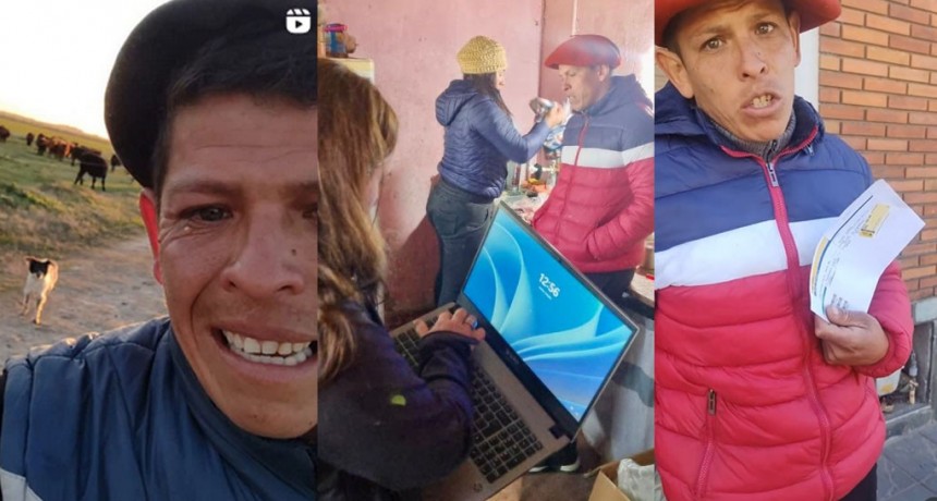 Lo echaron del campo, su historia conmovi&oacute; en redes y deriv&oacute; en una inspecci&oacute;n de Trabajo