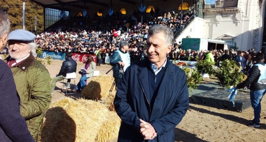 Palermo 2022: El ex presidente Mauricio Macri habl&oacute; del campo como el gran motor del pa&iacute;s