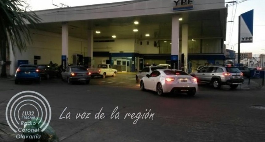 Incremento de combustibles: los precios de YPF en Olavarr&iacute;a y la zona, aumentaron m&aacute;s que en Buenos Aires