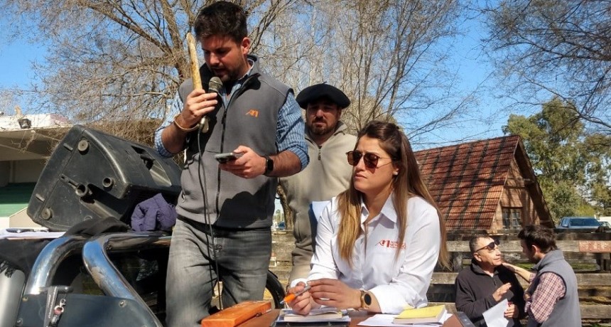 Remate Alfredo Mondino junto a Ezequiel Hourcade se realiz&oacute; en Olavarr&iacute;a