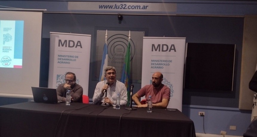 El Ministro de Asuntos Agrarios de la Provincia pas&oacute; por Olavarr&iacute;a
