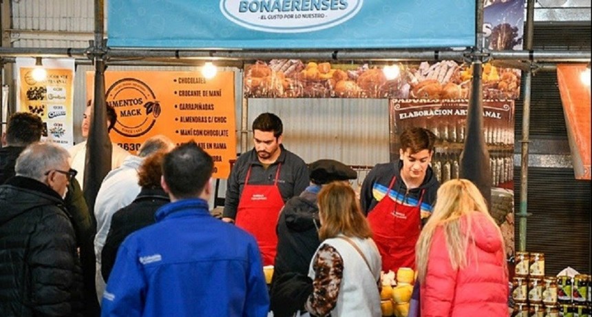 La feria &ldquo;Sabores bonaerenses&rdquo; convoc&oacute; a m&aacute;s de 150 productores