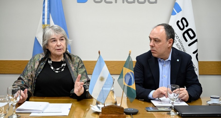 Argentina y Brasil afianzan el comercio de productos de origen animal y vegetal