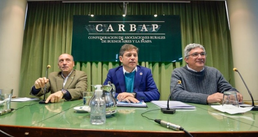 Carbap le advirti&oacute; a Kicillof por no adherir al Pacto de Mayo: &ldquo;Impedir&aacute; inversiones&rdquo;