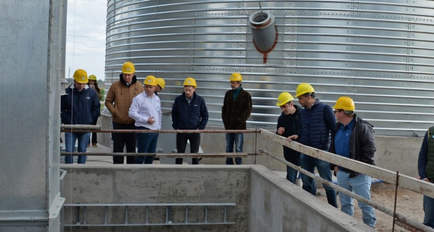 El Intendente visit&oacute; la empresa E-Grain