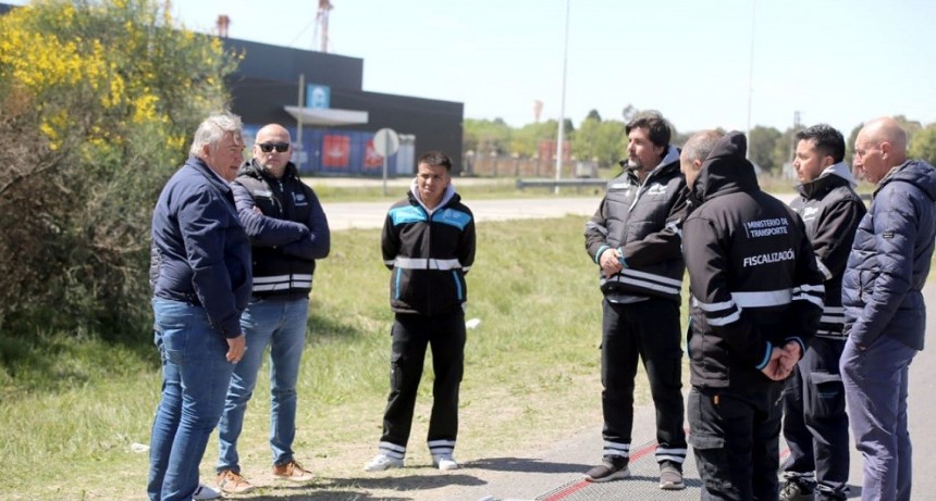 D�Onofrio: &ldquo;Con los controles de cargas garantizamos un Estado presente para cuidar a nuestras vecinas y vecinos&rdquo;