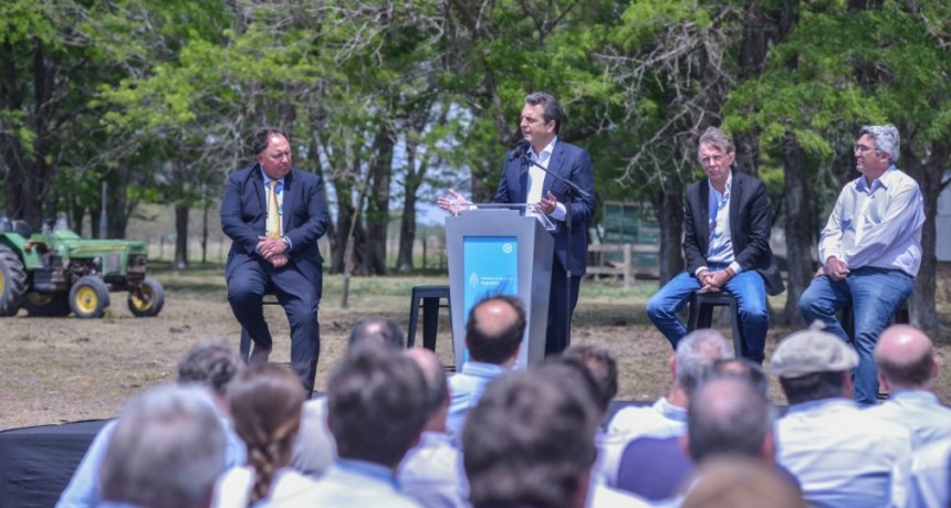 Massa y Bahillo presentaron el Programa Avanzar Productivo para peque&ntilde;os y medianos productores