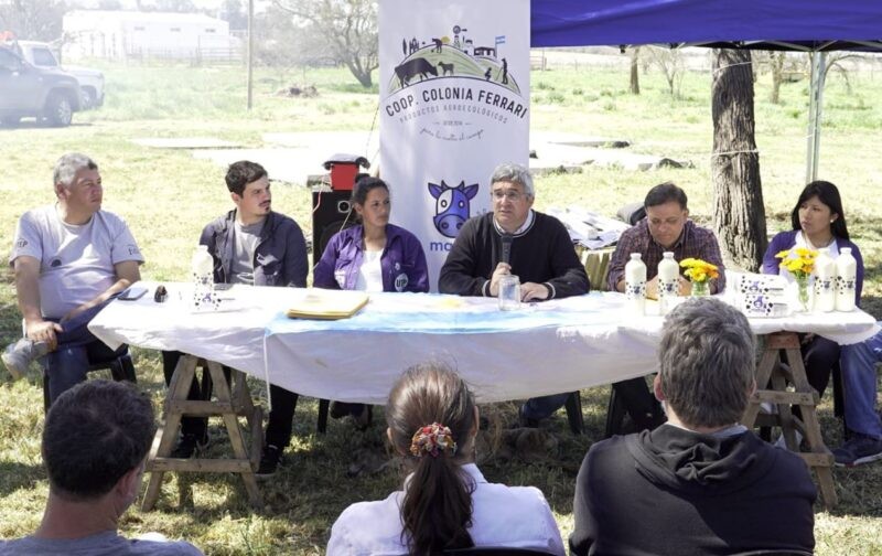 Desarrollo Agrario presentó la nueva usina pasteurizadora, embotelladora y ensachetadora de leche en Maipú