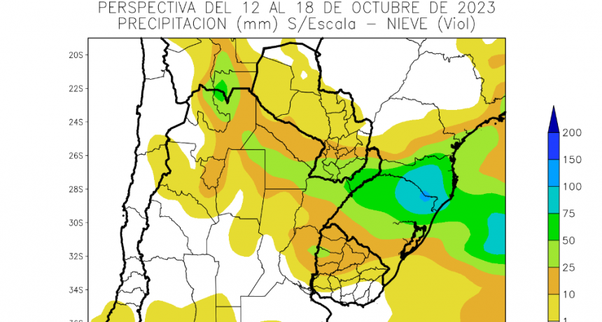 Pron&oacute;stico con pocas lluvias para los pr&oacute;ximos d&iacute;as