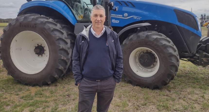Campo Activo SA con maquinaria en la Fiesta del Chacarero