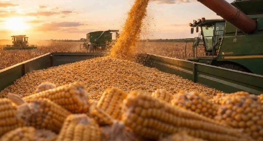 Ma&iacute;z: Argentina cerr&oacute; la campa&ntilde;a con un r&eacute;cord de 64 Mt