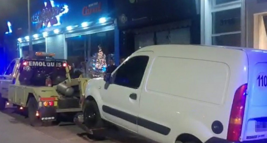 Se le retuvo el veh&iacute;culo por una alcoholemia de 1.65 g/l