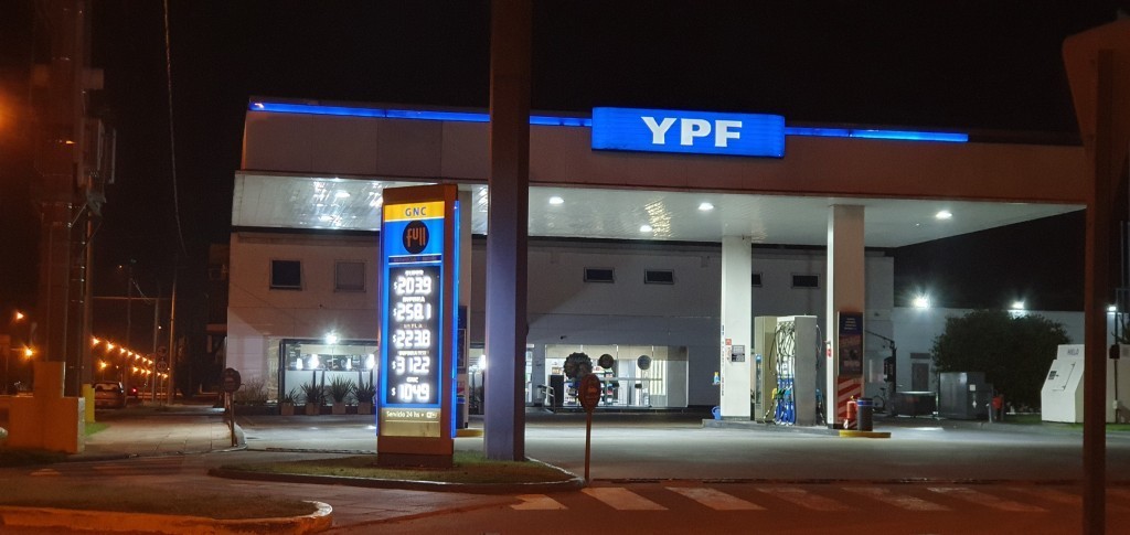 YPF volvió a aumentar los combustibles
