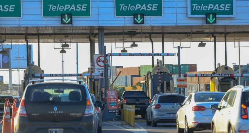 A partir de este jueves, aumentan un 50% los peajes