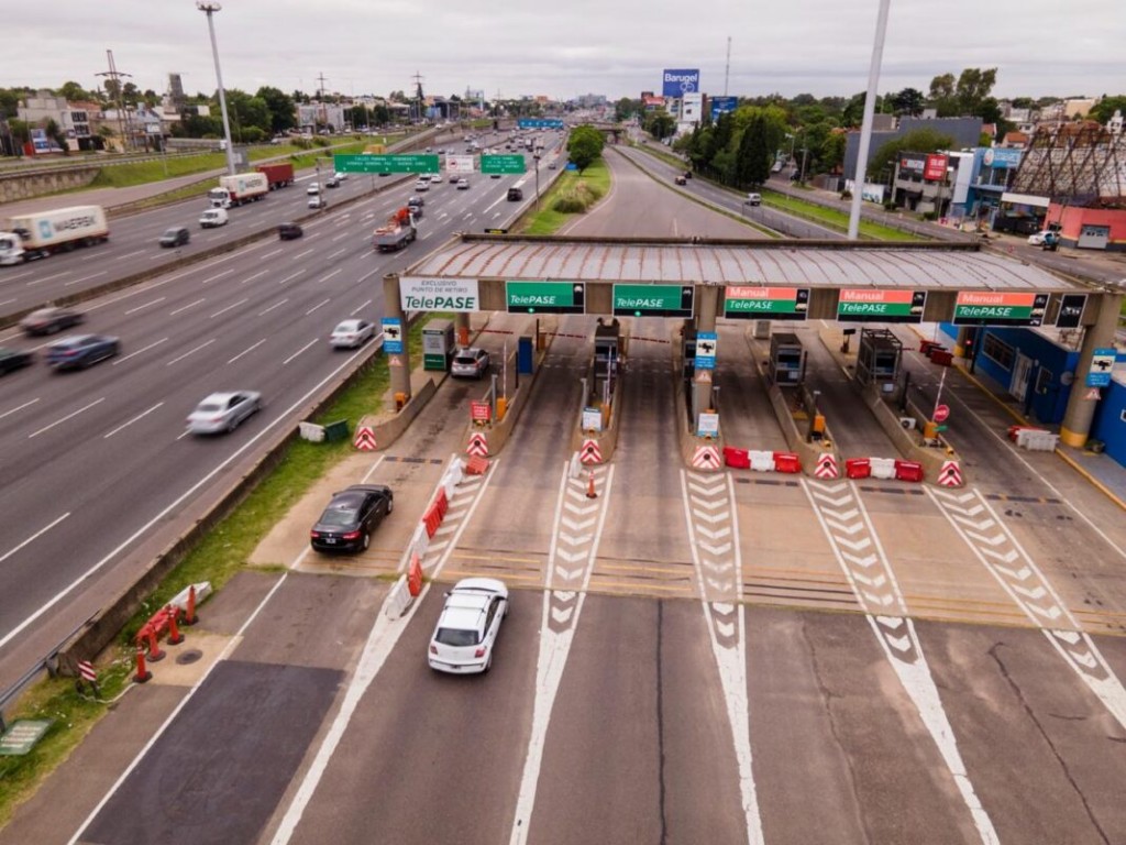 Aumentan otra vez los peajes de las principales rutas nacionales y autopistas