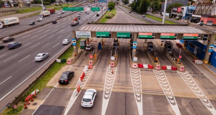 Aumentan otra vez los peajes de las principales rutas nacionales y autopistas
